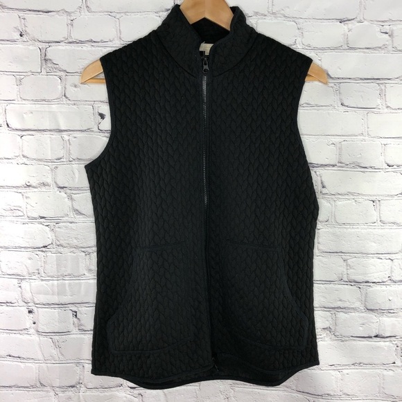New quilted soft black lightweight vest - Picture 1 of 7